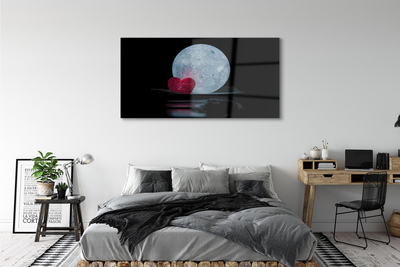 Acrylic print The heart of the moon