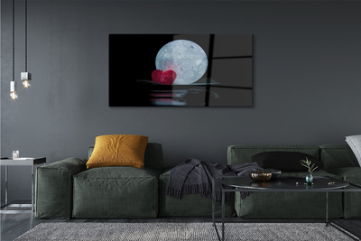 Acrylic print The heart of the moon