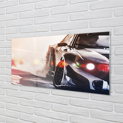 Acrylic print Light black automatic