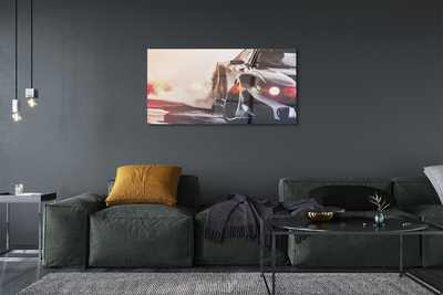 Acrylic print Light black automatic