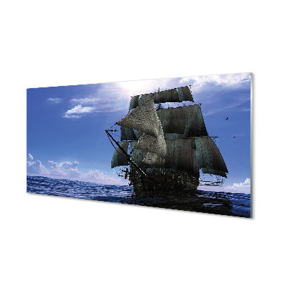 Acrylic print Sea cloud