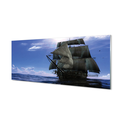 Acrylic print Sea cloud