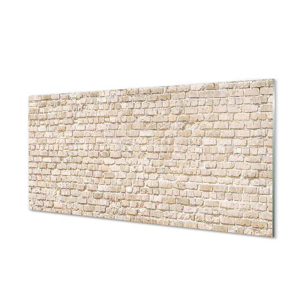 Acrylic print Vintage brick wall