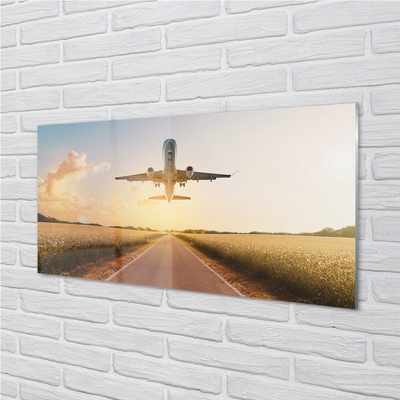 Acrylic print City west jet