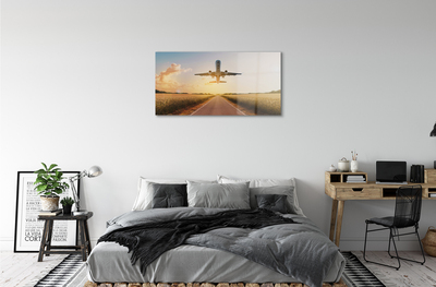 Acrylic print City west jet