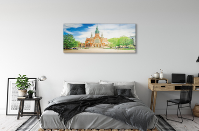 Acrylic print Cathedral of krakow