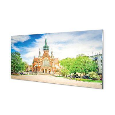 Acrylic print Cathedral of krakow