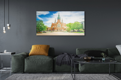 Acrylic print Cathedral of krakow