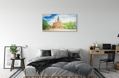 Acrylic print Cathedral of krakow