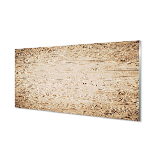 Acrylic print Wooden boards node