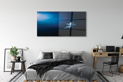 Acrylic print Astronaut in space