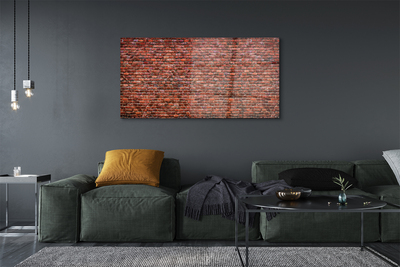 Acrylic print Vintage brick wall