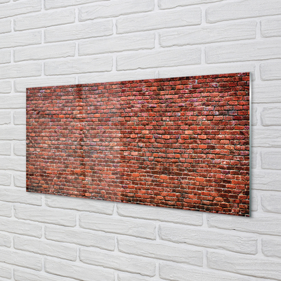 Acrylic print Vintage brick wall