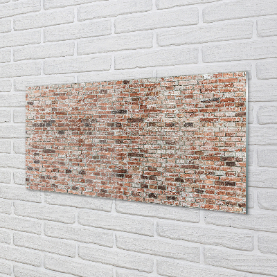 Acrylic print Vintage brick wall