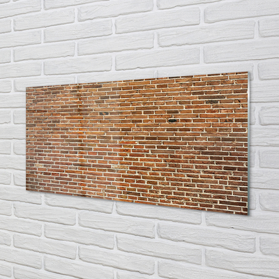 Acrylic print Vintage brick wall