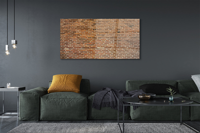 Acrylic print Vintage brick wall