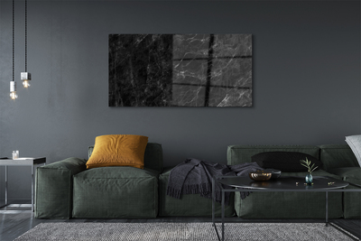 Acrylic print Marble stone wall