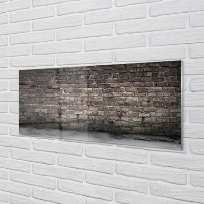 Acrylic print Vintage brick wall