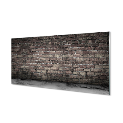 Acrylic print Vintage brick wall