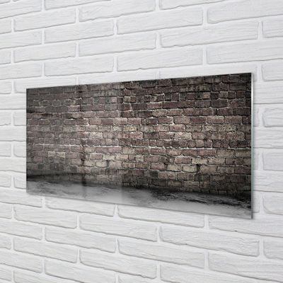 Acrylic print Vintage brick wall