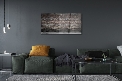 Acrylic print Vintage brick wall