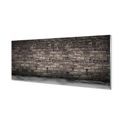 Acrylic print Vintage brick wall