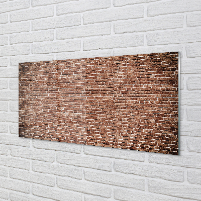 Acrylic print Vintage brick wall