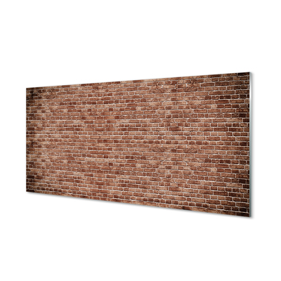 Acrylic print Vintage brick wall