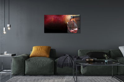 Acrylic print Red wine