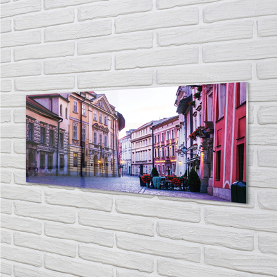 Acrylic print Krakow old town