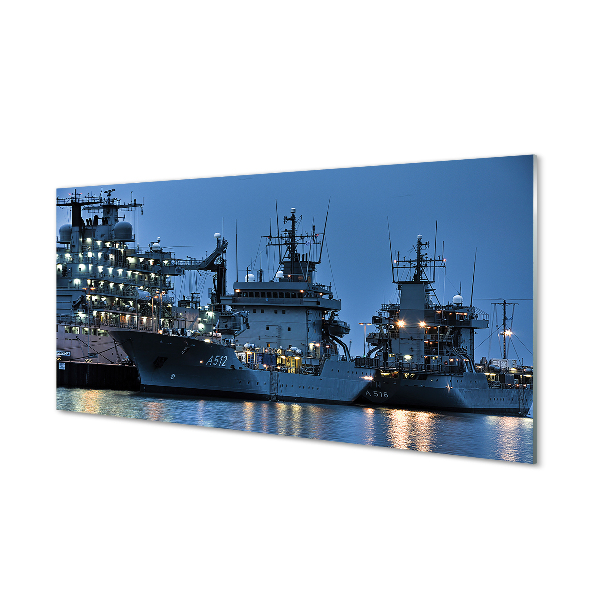 Acrylic print Seagoing sky