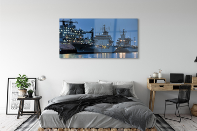 Acrylic print Seagoing sky