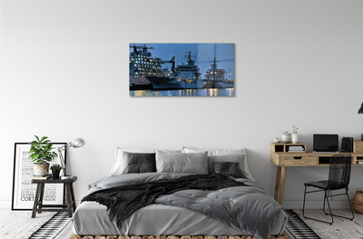 Acrylic print Seagoing sky