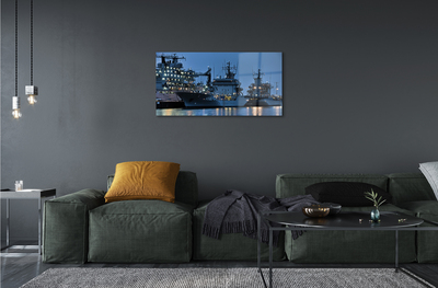 Acrylic print Seagoing sky