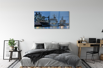 Acrylic print Seagoing sky