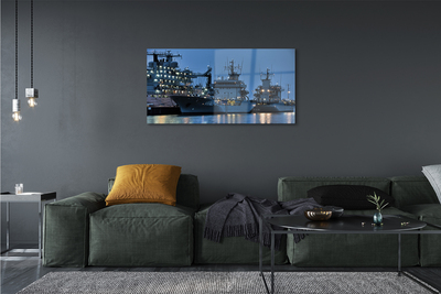 Acrylic print Seagoing sky