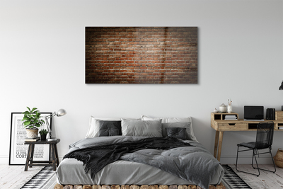 Acrylic print Vintage brick wall