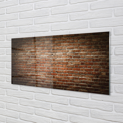 Acrylic print Vintage brick wall