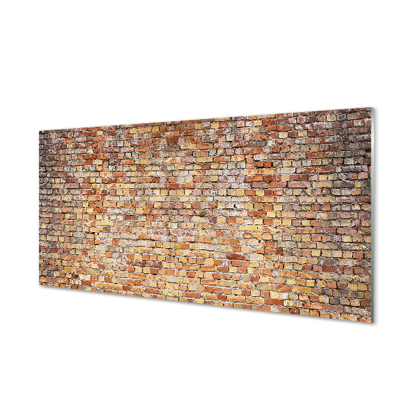 Acrylic print Stone wall