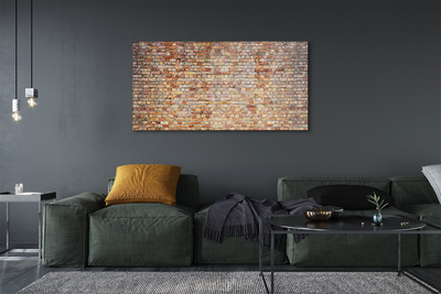 Acrylic print Stone wall