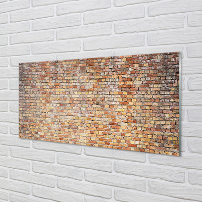 Acrylic print Stone wall