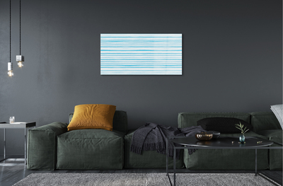 Acrylic print Blue stripes
