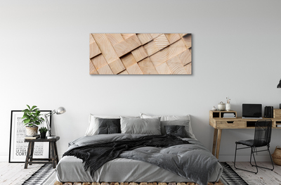 Acrylic print Wood grain composition