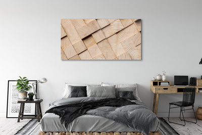 Acrylic print Wood grain composition