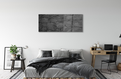 Acrylic print Wall stone wall