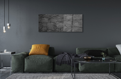 Acrylic print Wall stone wall