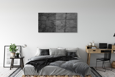 Acrylic print Wall stone wall