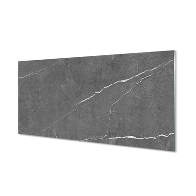 Acrylic print Marble stone wall