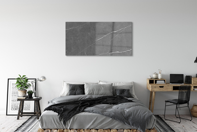 Acrylic print Marble stone wall