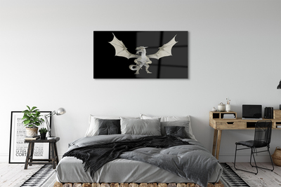 Acrylic print White dragon